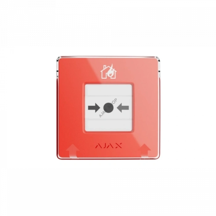 AJAX, Manual Call Point, Kablosuz, KIRBAS BUTONU NC, KIRMIZI