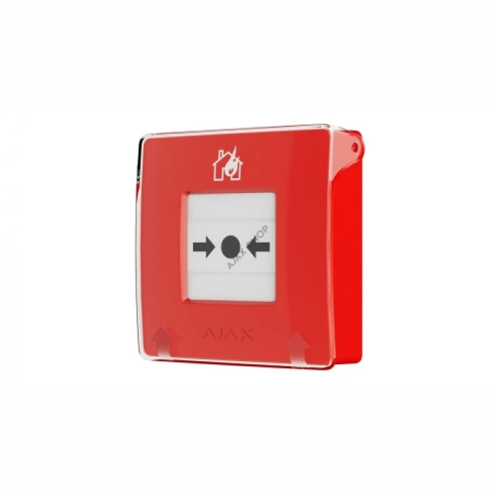 Ajax, Manual Call Point, Kablosuz, Kırbas Butonu Nc, Kırmızı
