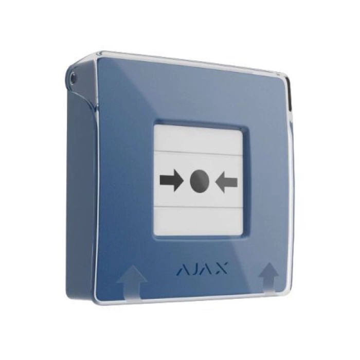 AJAX, Manual Call Point, Kablosuz, KIRBAS BUTONU NC, MAVİ