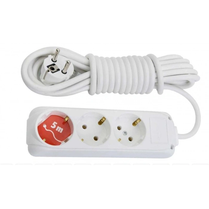 Almera 3lü 5mt Topraklı Topraklı Priz