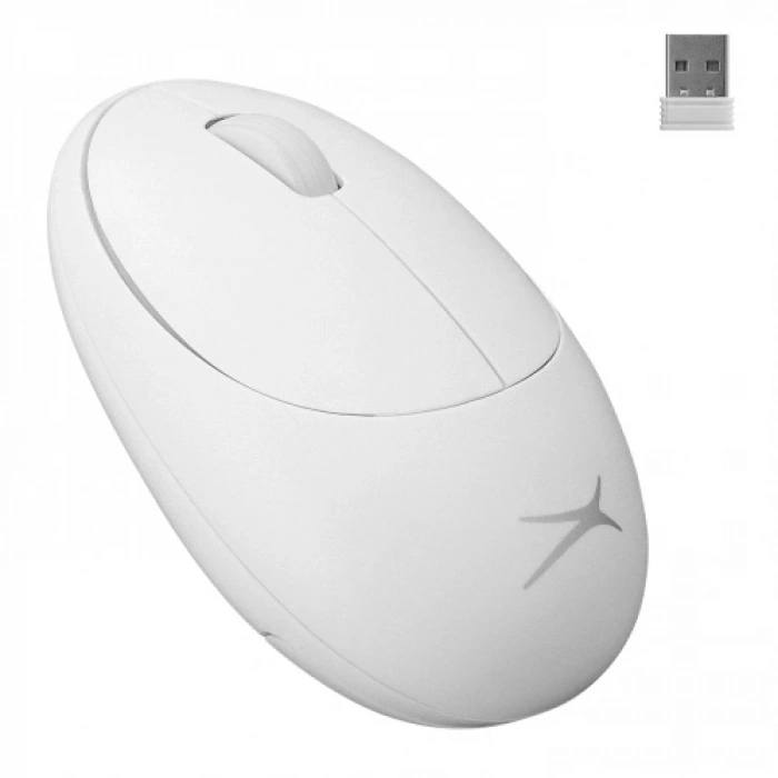 Altec Lansing Albm7335, Beyaz, 2.4ghz Usb,  1200dpı, Kablosuz Optik Mouse