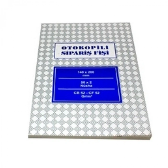 Altınyıldız Sipariş Fişi Otocopyli 50 Yp 14x20
