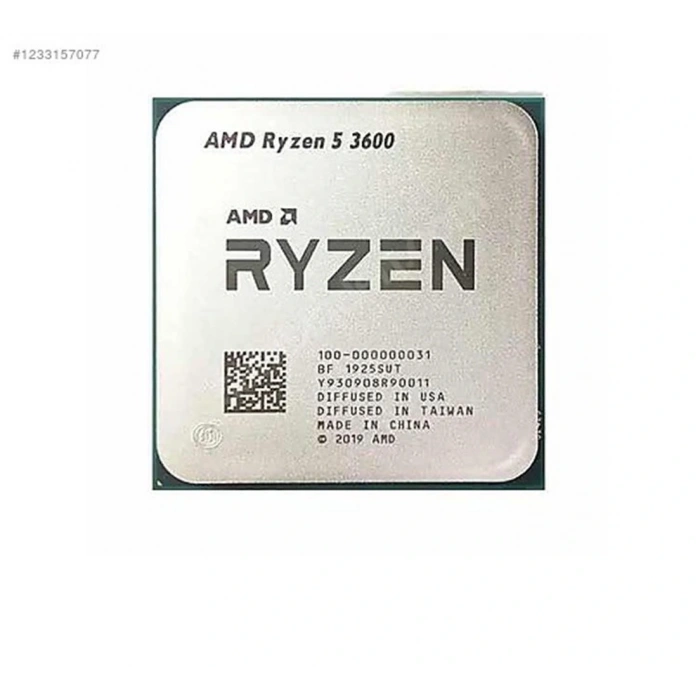 Amd Ryzen 5 3600 Mpk 3.60ghz 32mb Am4 (65w) Kutusuz Tray İşlemci