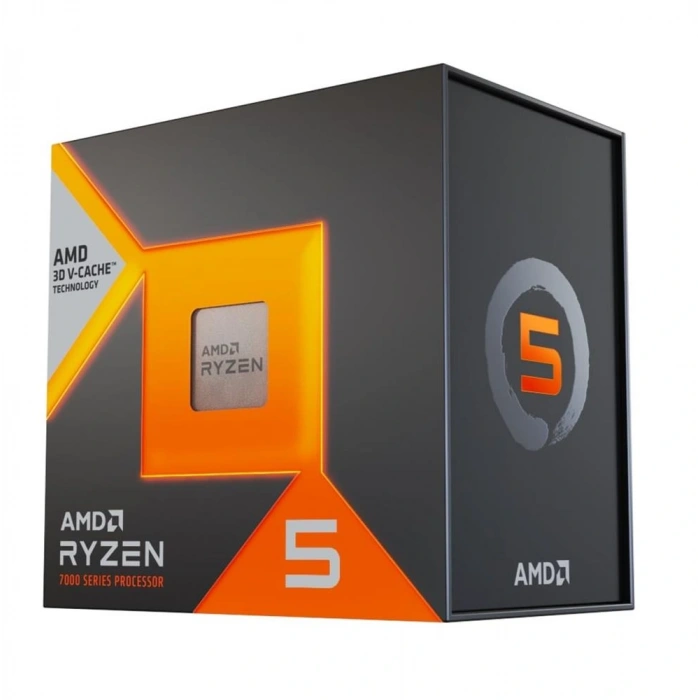 Amd Ryzen 5 7500x3d Box 6 Core 4.00-4.50ghz 104mb Cache 65w Am5 Soket Kutulu İşlemci
