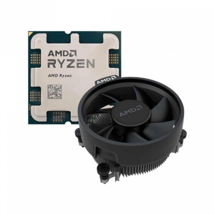 AMD RYZEN 5 8600G 6 Core, 4,30-5.00GHz, 22Mb Cache, 65W,  AM5 Soket, MPK, (Dahili Grafik VAR, Fan VAR)