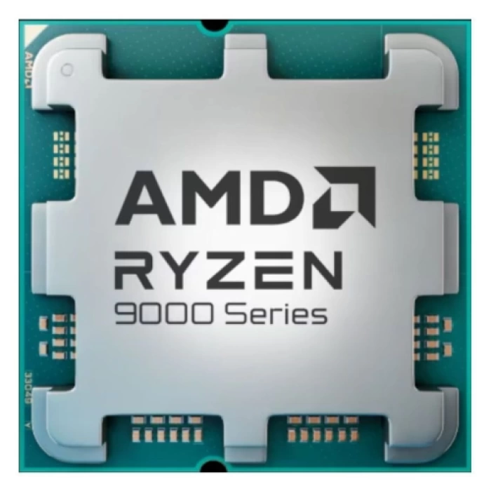 AMD RYZEN 5 9600 6 Core, 3,80-5.20GHz, 38Mb Cache, 65W,  AM5 Soket, TRAY, (Dahili Grafik VAR, Fan YOK)