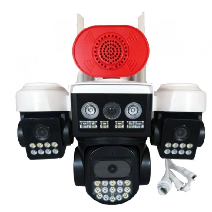 Apronx Apx-wp233 6mp 3.6mm 2-2.8mm Üç Kamera 39 Led Wifi Ptz