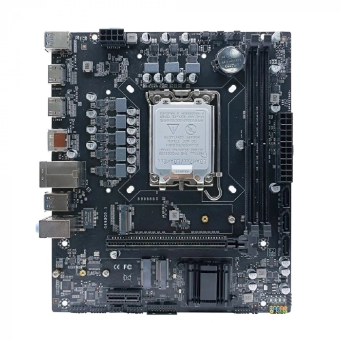 ARKTEK ALPHA FORCE, AK-H610M EG VS, 2xDDR4, M.2, 2x HDMI, DP, 12-13.14.Nesil, LGA1700 Soket, Anakart
