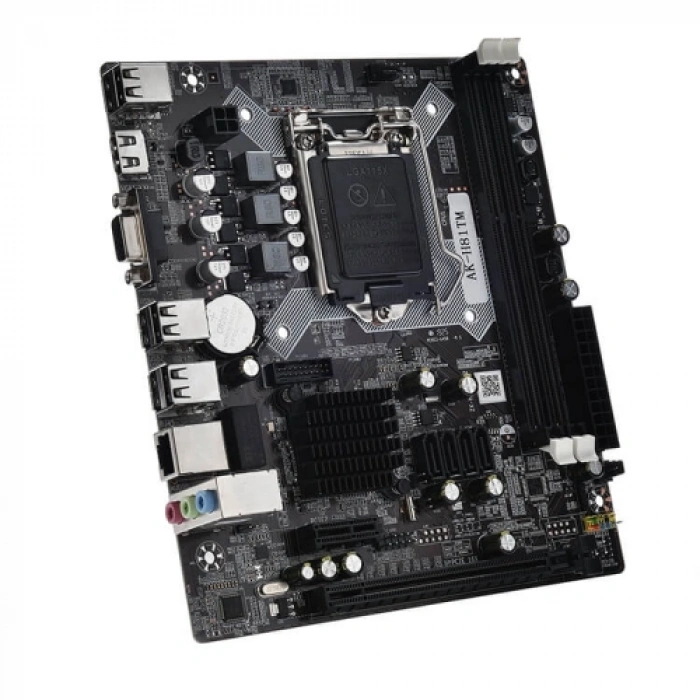 ARKTEK ALPHA FORCE, AK-H81M EL, 2xDDR3, M.2, D-SUB, HDMI, 4.Nesil, LGA1150 Soket, Anakart