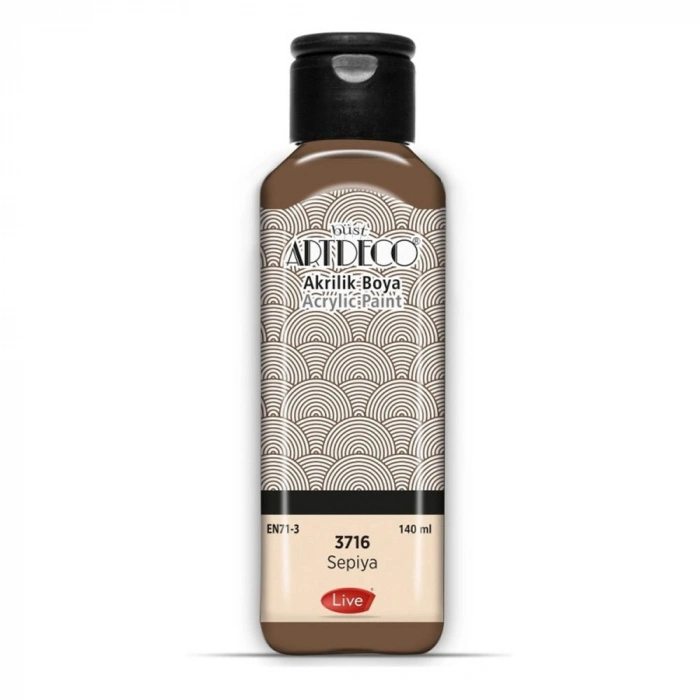 Artdeco Akrilik Boya 140 Ml Sepya 3716