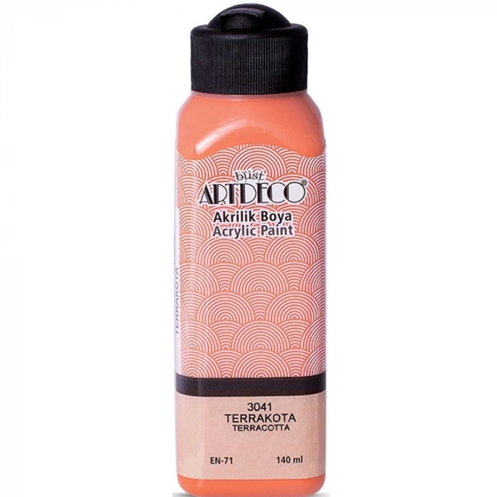 Artdeco Akrilik Boya 140 Ml Terrakota 070r-3041