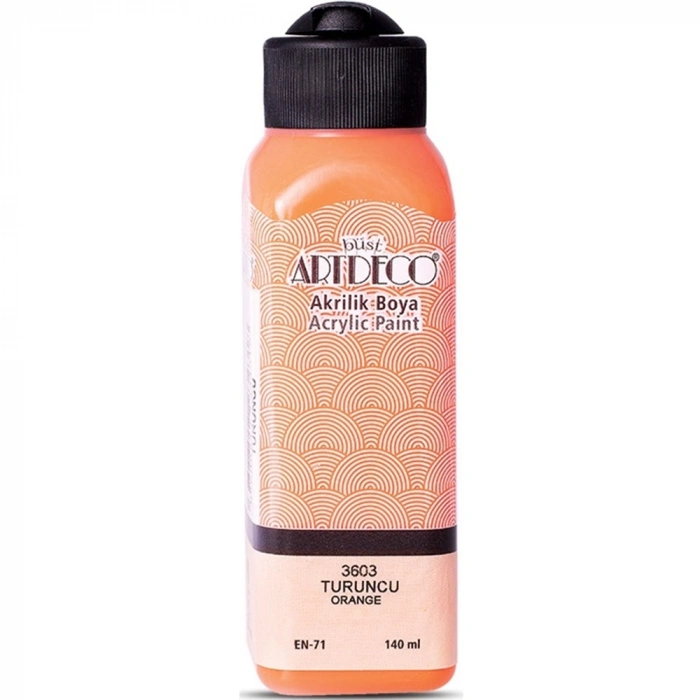 Artdeco Akrilik Boya 140 Ml Turuncu 070r-3603