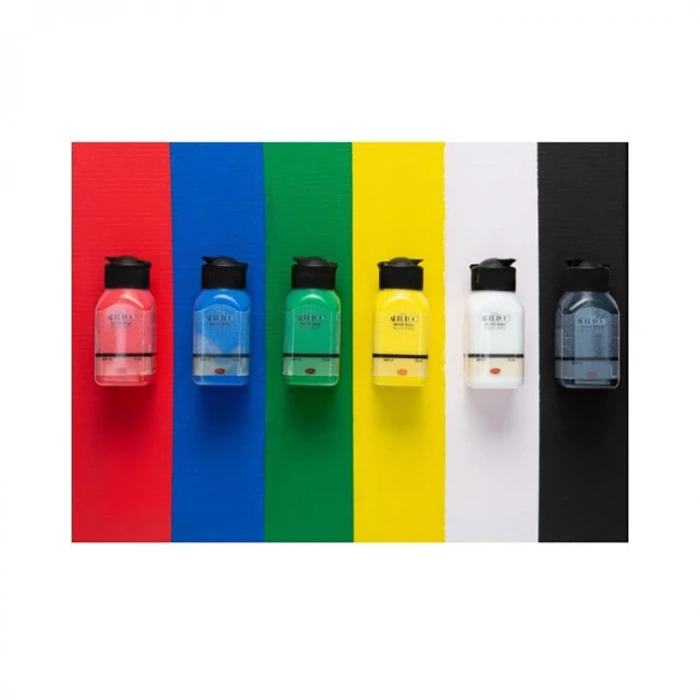 Artdeco Akrilik Boya 6x75 ML Set Simli Renkler Y-070I-AS6