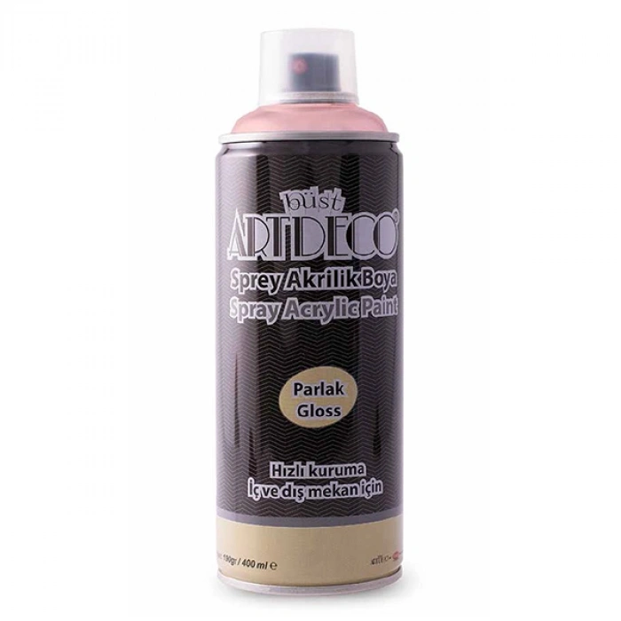 Artdeco Akrilik Sprey Boya 400 Ml Krom Gümüş Y-400-985