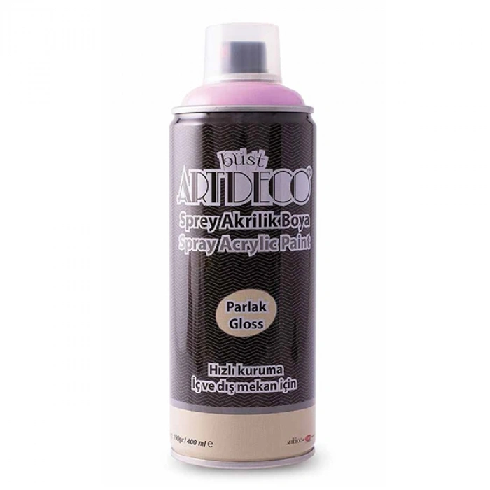 Artdeco Akrilik Sprey Boya 400 Ml Lila Y-400-420