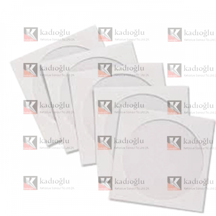 Asil Doğan Cd Zarfı Pencereli 12.5x12.5 80 Gr Beyaz