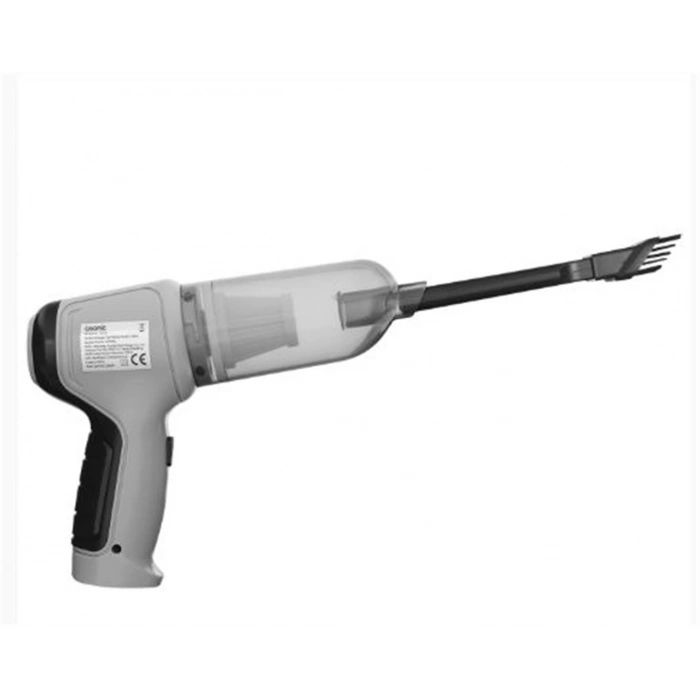 Asonic S2025 Gri-siyah Kablosuz Üflemeli Mini Araç El Şarjlı Süpürgesi 120w 2000mah 9000pa Emiş