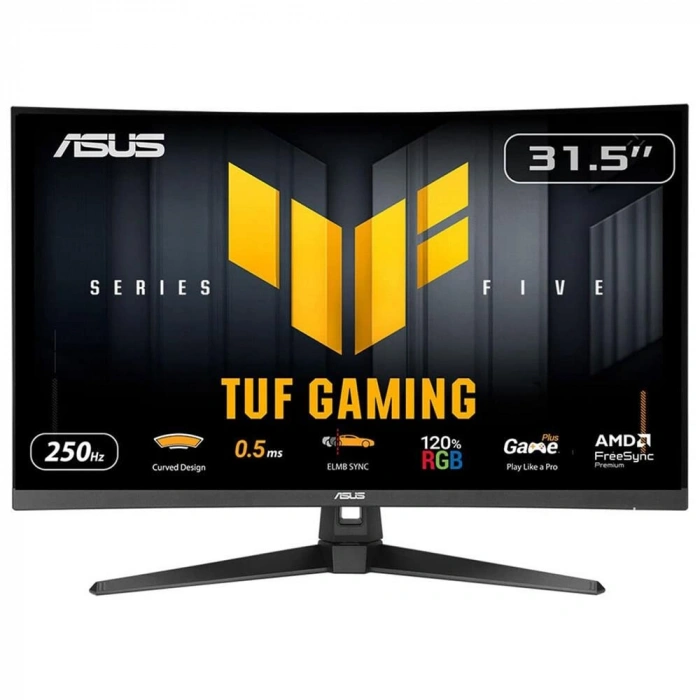 Asus 31.5” Tuf Gaming Vg32vQm5b 250hz 0.5ms Full Hd Kavisli Curved Gaming Monitör