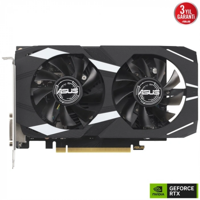 Asus Dual-rtx3050-o6g, 6gb, Gddr6, 96bit, 1xhdmı, 1xdp, 1xdvı Gamıng Ekran Kartı