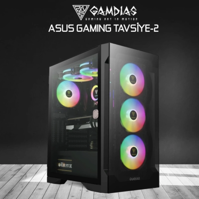 ASUS GAMING TAVSİYE-2, RYZEN 5 7500F, 32Gb DDR5 Ram, 1Tb NVMe SSD, 8Gb GDDR6 RX9060XT Ekran Kartı, 850W Kasa, Free Dos GAMING TAVSİYESİ