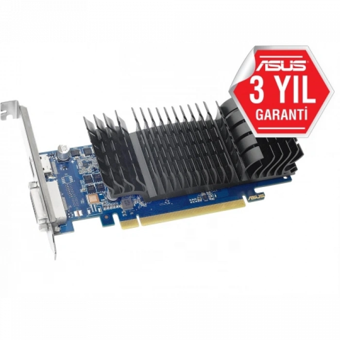 Asus Gt1030-sl-2g-brk, 2gb, Gddr5, 64bit, 1xdvı, 1xhdmı, Gamıng Ekran Kartı