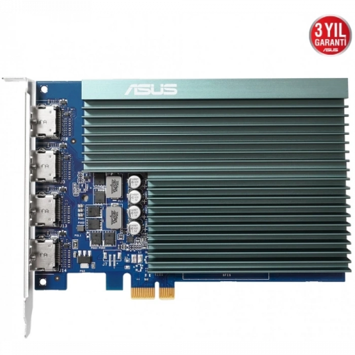 ASUS GT730-4H-SL-2GD5, 2Gb, GDDR5, 64Bit, 4xHDMI Ekran Kartı