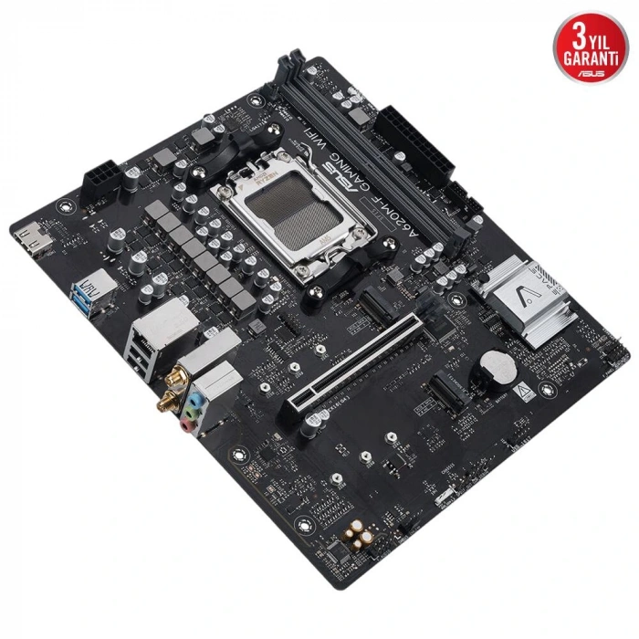 Asus Prime A620m-f Gamıng Wıfı 8000mhz Ddr5 Soket Am5 M.2 Hdmı Matx Anakart