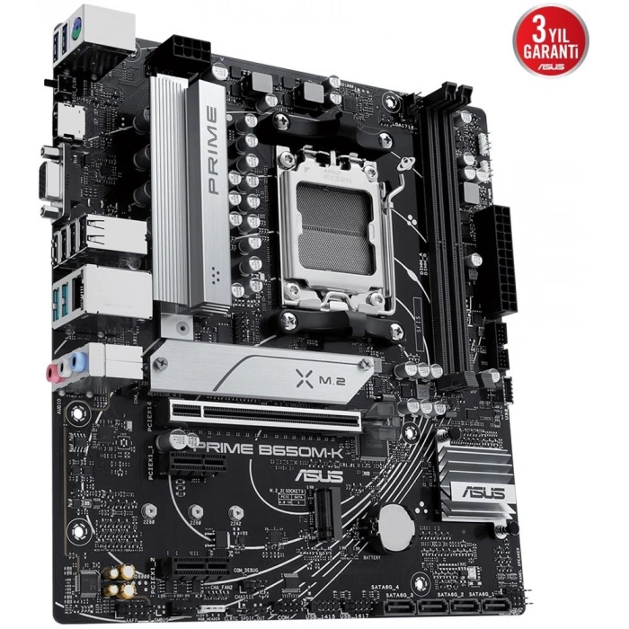 Asus Prime B650m-k 6400mhz(oc) Rgb M.2 Am5 Matx Ddr5 Anakart