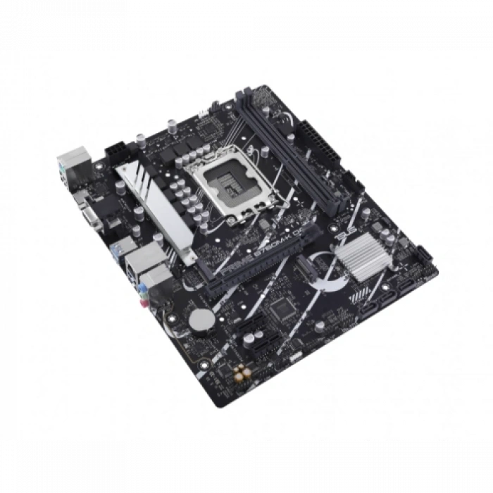 ASUS PRIME B760M-K D4, 2xDDR4, 2x M.2, D-SUB, HDMI, 12-13.14.Nesil, LGA1700 Soket, Anakart