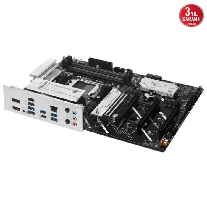 ASUS PRIME B850-PLUS WIFI, 4xDDR5, 3x M.2, HDMI, DP, Type-C, Wi-Fi 6E, Bluetooth v5.3, AM5 Soket GAMING Anakart