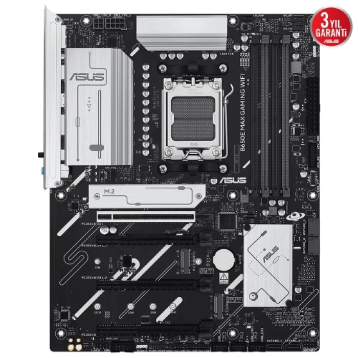 ASUS PRIME B850-PLUS WIFI, 4xDDR5, 3x M.2, HDMI, DP, Type-C, Wi-Fi 6E, Bluetooth v5.3, AM5 Soket GAMING Anakart