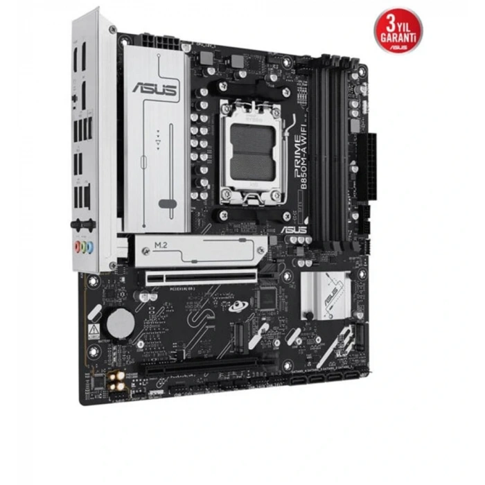 Asus Prime B850m-a Wıfı 8000mhz (oc) Ddr5 Soket Am5 M.2 Hdmı Dp Matx Anakart