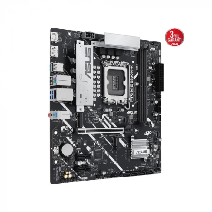 Asus Prıme B860m-k, 8800mhz, 2xddr5 2xm.2, Hdmı, Dp, Intel Core Ultra Cpu(seri 2), Lga1851 Soket Anakart