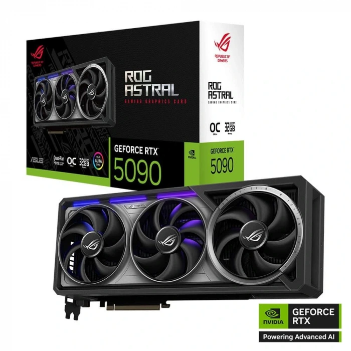 Asus Rog Astral Geforce Rtx5090 Oc 32gb Gddr7 512 Bit Rog-astral-rtx5090-o32g-gamıng Ekran Kartı