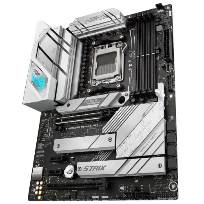 ASUS ROG STRIX B650-A GAMING WIFI, 4xDDR5, 3x M2, HDMI, DP, 2xType-C, Wi-Fi 6E, Bluetooth v5.2, AM5 Soket GAMING Anakart