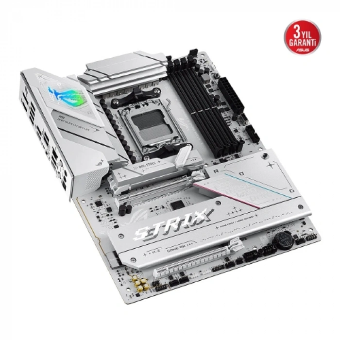 ASUS ROG STRIX B850-A GAMING WIFI, 4xDDR5, 4x M2, HDMI, DP, 2xType-C, Wi-Fi 7, Bluetooth v5.4, AM5 Soket GAMING Anakart