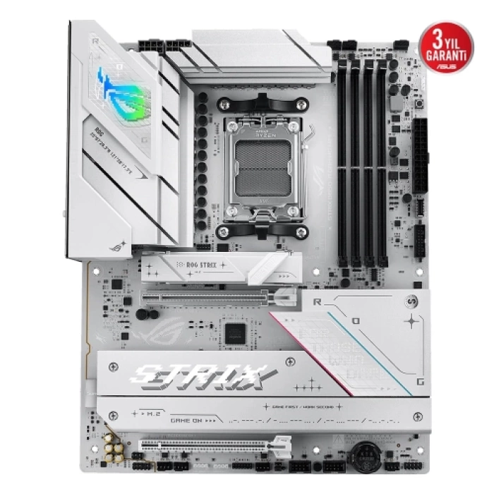 ASUS ROG STRIX B850-A GAMING WIFI, 4xDDR5, 4x M2, HDMI, DP, 2xType-C, Wi-Fi 7, Bluetooth v5.4, AM5 Soket GAMING Anakart
