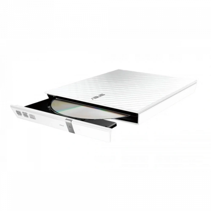Asus Sdrw-08d2s-u Lite, Usb 2.0, External, Beyaz,  Slim, Optik Okuyucu/yazıcı