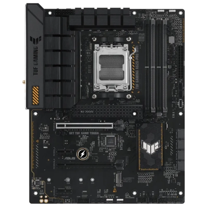 ASUS TUF GAMING A620-PRO WIFI, 4xDDR5, 2x M.2, HDMI, DP, Type-C, AM5 Soket GAMING Anakart