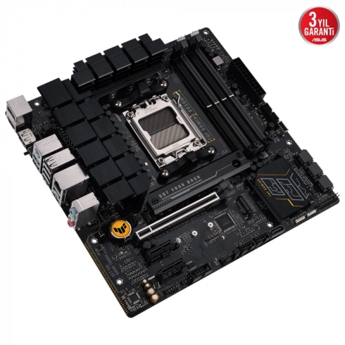 ASUS TUF GAMING B650M-E, 4xDDR5, 2x M.2, HDMI, 2xDP, Type-C, AM5 Soket GAMING Anakart