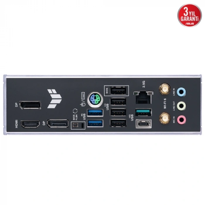 ASUS TUF GAMING B650M-E WIFI, 4xDDR5, 2x M.2, HDMI, DP, Type-C, Wi-Fi 6, Bluetooth v5.2, AM5 Soket GAMING Anakart