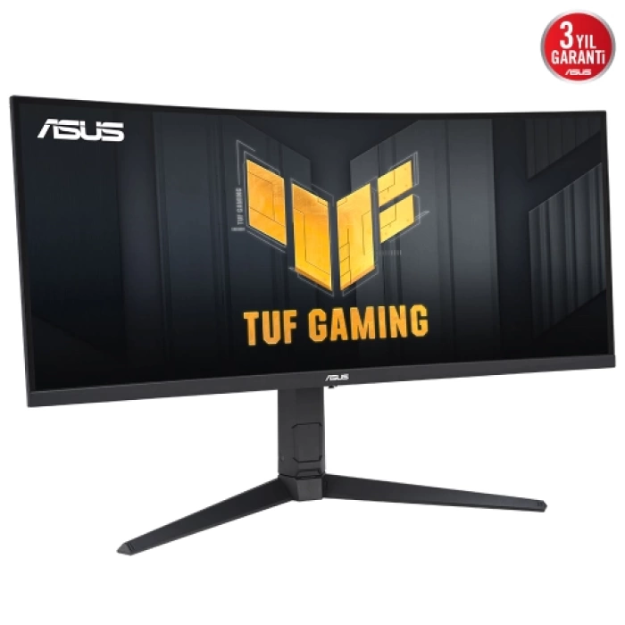 ASUS TUF GAMING VG34VQL3A 34" 1ms, 180Hz, WQHD Curved, 2xDP, 2xHDMI, USB, VA Panel, 1500R, Display HDR 400, GAMING Monitör