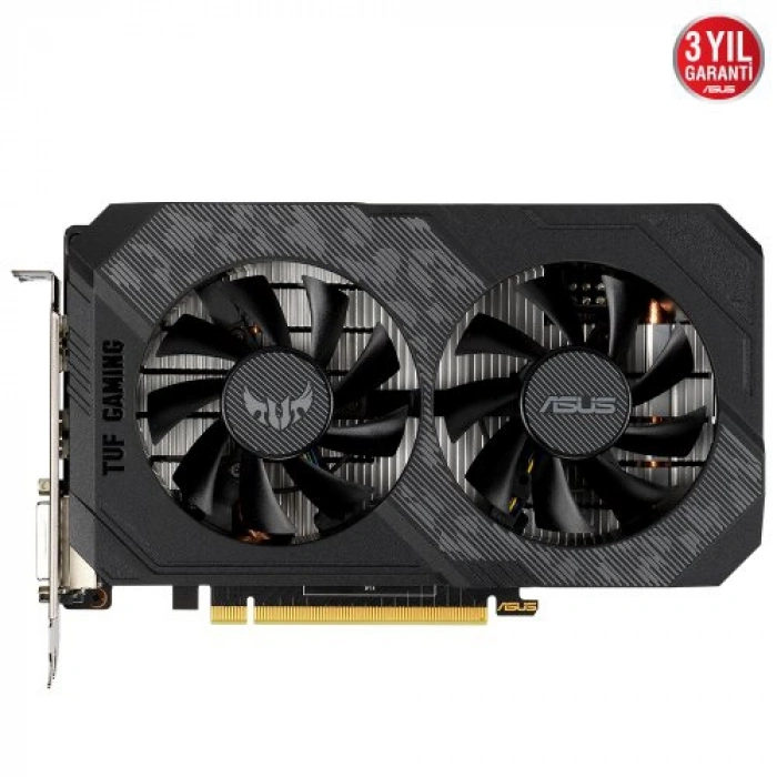 Asus Tuf-gtx1650-o4gd6-gamıng, 4gb, Gddr6, 128bit 1xdvı, 1xhdmı, 1xdp Gamıng Ekran Kartı