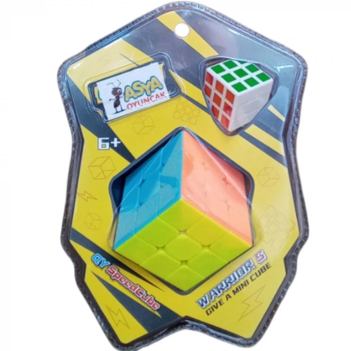 Asya Oyuncak Kartela 3x3 Küp