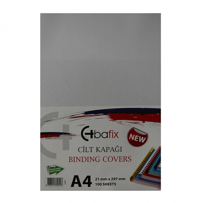 Bafix Cilt Kapağı Plastik Opak A4 160 Mıc Şeffaf