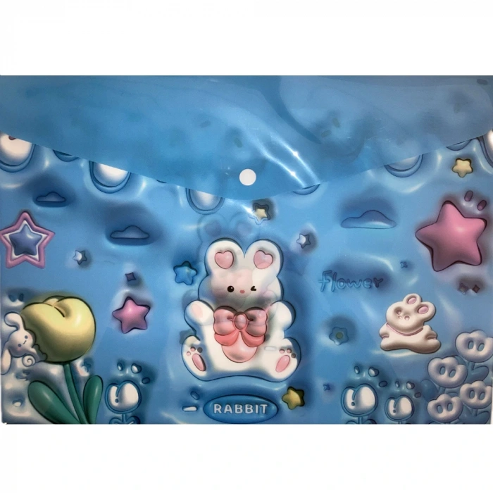 Bafix Çıtçıtlı Dosya Fafayu Desenli Yy-1801