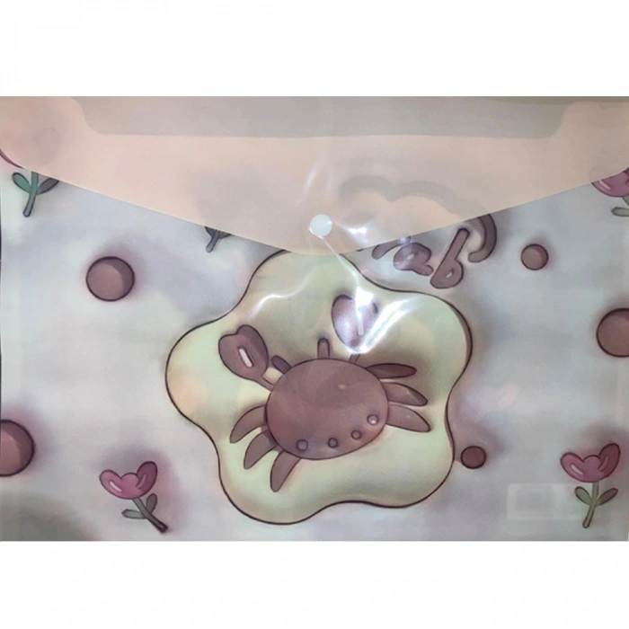 Bafix Çıtçıtlı Dosya Fafayu Desenli Yy-1802