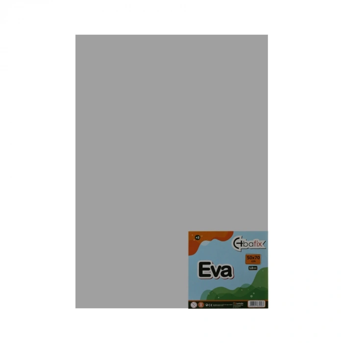 Bafix Eva Düz Renk 50x70 Beyaz