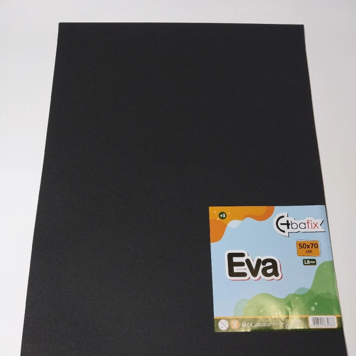 Bafix Eva Düz Renk 50x70 Siyah