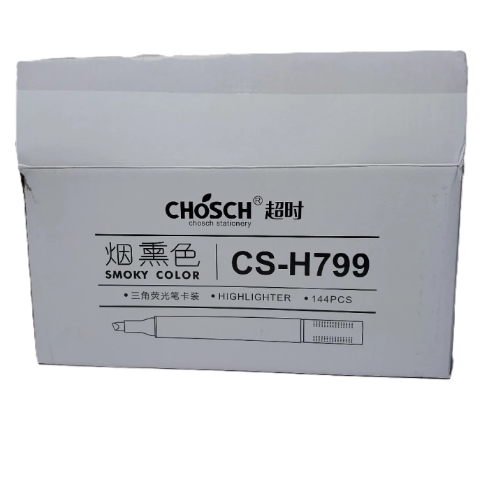 Bafix Fosforlu Kalem Kalem Tipi Smoky Color 6 Renk Blister CS-H799